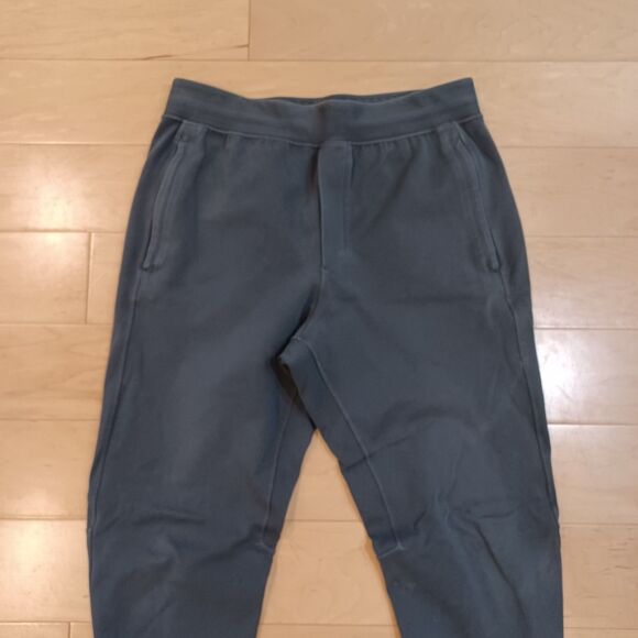 Lululemon Sojourn Jogger Pants Mens L Teal Tapered Athletic Zip Pockets M5423S - Picture 5 of 10